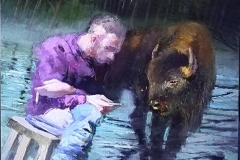 "...fratello bisonte , donami la saggezza della pazienza e tu, amore mio, confidami l'urgenza del viverti..."